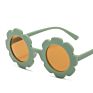 Kids Sunglasses Sunglasses Flower Design Plastic Glasses Kids round Sunglasses for Boys & Girls