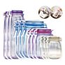 Kitchen Organizer Portable Mason Jar Cookie Bottles Bag Seal Reusable Candy Bags Food Saver Storage Bags