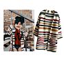 Knitted Baby Children Cardigan Kids Striped Girls Sweater Cardigans with Pockets