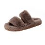 Korean Net Red Non-Slip Furry Slippers Indoor Fluffy Fur Sandals Outdoor