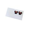 Korean Women Girls 925 Silver Post Cartoon Earring Cute Sweet Minnie Mickey Stud Earrings