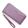 Ladies Long Large-Capacity Double Zipper Clutch Wallet Double-Layer Clutch Bag Wallet