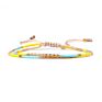 Lancui Colorful Miyuki Beads Adjustable Handmade Woven Bracelets for Women Jewelry