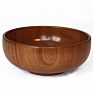 Large Unique Acacia Wood Salad Serving Bowls