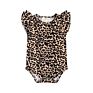 Latest Design Infant&Toddler Leopard Print Clothes Newborn Baby Girls Clothing Romper