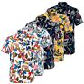 Latest Design Print Short Sleeve Cotton Hawaii Men Shirts