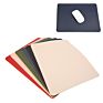 Leather Solid Color Mouse Pad Simple Leather Desk Pad Waterproof Leather Pad