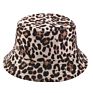 Leopard Basin Hat Trend Printing Fisherman Hat Spring Outdoor Leisure Sun Hat