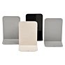Lifeinfinity Metal Bookend, Economy Nonskid Heavy Duty Bookends for Shelves Office