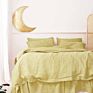 Linen Bedding Sets Customized Solid Colors Flax Linen Bed Sheet Set