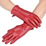 Lining Female Real Durable Lambskin Sheepskin Leather Gloves Women For