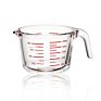 Linuo 250Ml Top Measuring Cups Glass Baking Tool Glass Measuring Cup with Handle