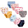 Little Girls Soft 100% Cotton Underwear Toddler Panties Kids Assorted Briefs