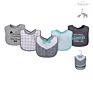 Little Treasure Baby Bib Set Newborn Baby Pcinerlock Bib 100% Cotton