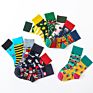 Live Show #11 Personality Mismatched Ab Cotton Kids Happy Socks