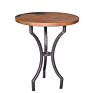 Living Room Furniture Center & Side Table Decorative for Home Black Color Modern Design Metal Iron Furniture Table