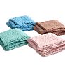 Lla Chunky Knit Blanket Handmade Knitting Weighted Blanket