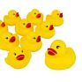 Lot Baby Bath Water Duck Toy Sounds Tiny Mini Yellow Rubber Ducks Bath Toy