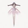 Lovely Girl Soft Stuffed Plush Toy Amable Peluche Princess Dress Sweetheart Doll for Children