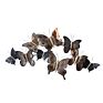 Luxury Home Decor Iron Art Butterfly Wall Decor 3D Metal Butterfly Wall Art Decor