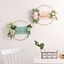 Luxury Ins Romantic Flowers Wall Wedding Decorative Panel Creative Wall Art Hanging Pendents