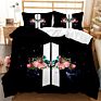 Luxury Logo100% Polyester Queen Size King Size Duvet Cover 3D Print Bedding Set