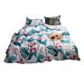 Luxury Simple Quilt Cover Bedding Set 100% Cotton Twill Small Fresh Double Bed 4 Pcs Bed Sheet Set