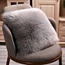 Luxury Soft Faux Fur Throw Pillow Cover Decorative Square Plush Pillow Case Cushion Cover for Couch Sofa Bed, 18X18Inch