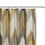 Made Curtain Black Luxury Bathroom Shower Curtain Waterproof Print Shower Curtain