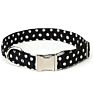 Made Retractable Retractable Pet Dog Black Dot Collar