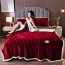 Manufacturers Super Soft Wedding Gift Novelty Flannel Luxe Blankets for King Fleece Blanket with Logo