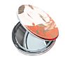 Manufacturers Supply round Double-Sided 70Mm Makeup Mini Mirror with Your Pattern Gift