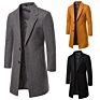 Manufacturing Men Coat Men Long Coat Assorted Solid Color plus Size Men's Coats