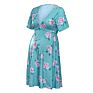 Maternity Clothing Floral Pregnant Dress Maternity Midi Dresses