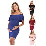 Maternity Dresses Straight Dress Casual Maternity Clothes Dress Maternity Pregnant Sleeveless Solid for Pregnant Dhl Sea