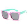 Men and Women Baby Silicone Sunglasses Large Frame Glasses Polarized Children's Sunglasses