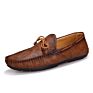 Men Leather Shoes Soft Peas Shoes Men Loafers