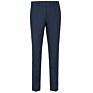 Men's Pants Service Tr Light Navy Fabric Wedding Pants Formal Double-Welts Back Pockets Office Trousers for Men