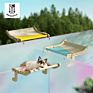 Mewoofun Large Cat Window Hammock Wooden Cat Hanging Hammock
