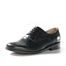 military officer men lace leather shoes