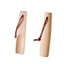 Mini Child Wood Shoe Horn with Logo