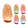 Mini/Large Floor Aroma Diffuser Himalayan Pink Hamalia Crystal Salt Shape Lamp Natural Rock Humidifier Plug In