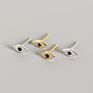 Minimal and Delicate Jewelry Sterling Silver 18K Gold Tiny Charm Blue Stone Cz Pave Evil Eye Stud 925 Silver Earrings