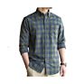 Mj Tailored Men's Buffalo Plaid Check Flannel Shirt