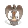 Mk Ornament Home Decor Resin Art Sculpture Resin Angel Candle Holder Ornaments Creative Resin Craft