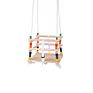 Modern Baby Wooden Indoor Swing with Adjustable Ropes