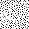 Modern Messy Polka Dot Pattern Extra Large Unisex Breathable Ultra Soft Bamboo Muslin Swaddle Receiving Blankets