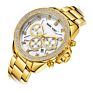 Moissanite Diamond Bling Wrist Quartz Stainless Steel Luxury Natural Men Women Glass round Crazy Watch