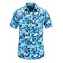 Most Hawaii Short Sleeve Flower Printing Shirt Cotton Beach Mans Shirts