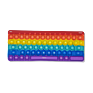 Most Popular Relief Stress Anxiety Pop Bubble Toys Keyboard among Us Fidget